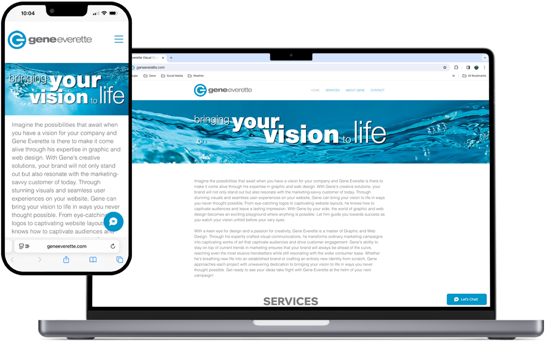 GeneEverette.com Website