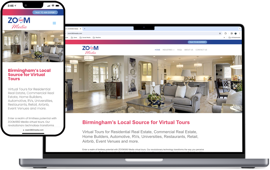 ZOOM360 Media Website